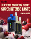 RELX Maxgo Pro 22k Disposable Vape - Box of 5 - Blueberry Cranberry Cherry