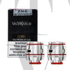 Uwell Valyrian 3 Coils - Pack of 2 - 0.14ohm