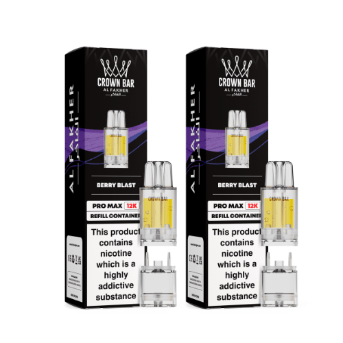 Al Fakher Pro Max 12k Replacement Pods Box of 5 - Banana Ice