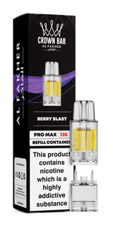 Al Fakher Pro Max 12k Replacement Pods Box of 5 - Berry Blast