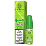 Bar Soltz Legend Nic Salts 10ml E - liquids - Box of 10 - Sour Apple