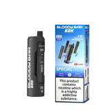 Bloody Bar 60k Prefilled 4 In 1 Pod Vape Kit Box of 5 - Mr Blue/Lemon Lime/Cherry Ice/Blueberry Raspberry