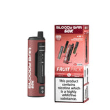 Bloody Bar 60k Prefilled 4 In 1 Pod Vape Kit Box of 5 - Watermelon Ice/Cherry Ice/Pineapple Ice/Strawberry Raspberry Cherry Ice