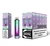 Bloody Bar Crystal 10000 Prefilled Pod Kit Box of 10 - Blueberry Cherry Cranberry