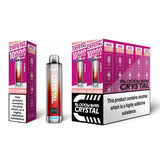 Bloody Bar Crystal 10000 Prefilled Pod Kit Box of 10 - Fizzy Cherry