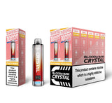 Bloody Bar Crystal 10000 Prefilled Pod Kit Box of 10 - Peach Mango