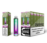 Bloody Bar Crystal 10000 Prefilled Pod Kit Box of 10 - Strawberry Kiwi