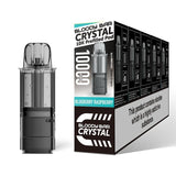 Bloody Bar Crystal 10000 Replacement Pods - Pack of 5 - Blueberry Raspberry