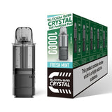 Bloody Bar Crystal 10000 Replacement Pods - Pack of 5 - Fresh Mint
