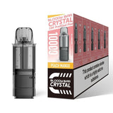 Bloody Bar Crystal 10000 Replacement Pods - Pack of 5 - Peach Mango
