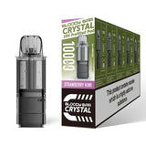 Bloody Bar Crystal 10000 Replacement Pods - Pack of 5 - Strawberry Kiwi