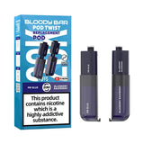 Bloody Bar Ultra Twist 20K Prefilled Pods Box of 5 - Mr Blue/Blueberry Raspberry