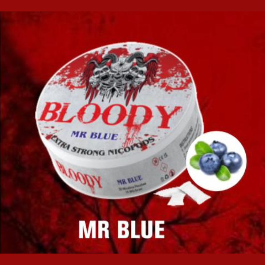 Bloody Mary Nicotine Pouches - Pack of 10 - Mr Blue