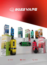 Boss Vape 3000 Prefilled Vape Box of 5 | 8 in 1 Edition - Berry Edition