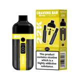 Craving Bar Big Max 22k Prefilled Pod Box of 5 - Pineapple Ice / Banana Ice