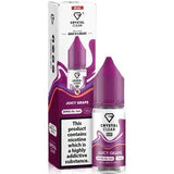 Crystal Clear Nic Salts 10ml - Pack of 10 - Juicy Grape