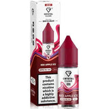 Crystal Clear Nic Salts 10ml - Pack of 10 - Red Apple Ice