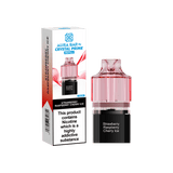 Crystal Prime Aura Bar 10000 Replacement Pods - Box of 5 - Strawberry Raspberry Cherry