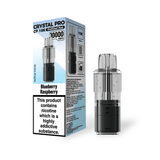 Crystal Pro CP 10k Replacement Pods Box of 5 - Blue Raspberry