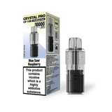 Crystal Pro CP 10k Replacement Pods Box of 5 - Blue Sour Raspberry