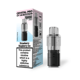 Crystal Pro CP 10k Replacement Pods Box of 5 - Strawberry Raspberry Ice