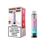 Crystal Pro CP10000 Prefilled Pod Kit Box of 5 - Cherry Berry