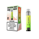 Crystal Pro CP10000 Prefilled Pod Kit Box of 5 - Double Apple