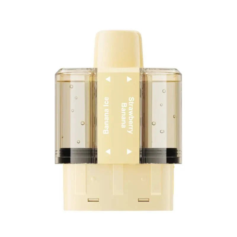 Crystal Pro Switch 30k Pods - Box of 5 - Banana Ice / Strawberry Banana