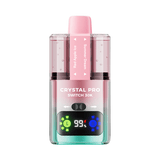 Crystal Pro Switch 30k Prefilled Pod Vape Kit - Pack of 5 - Blueberry Cotton Candy/Raspberry Cotton Candy
