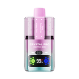 Crystal Pro Switch 30k Prefilled Pod Vape Kit - Pack of 5 - Blueberry Cotton Candy/Raspberry Cotton Candy