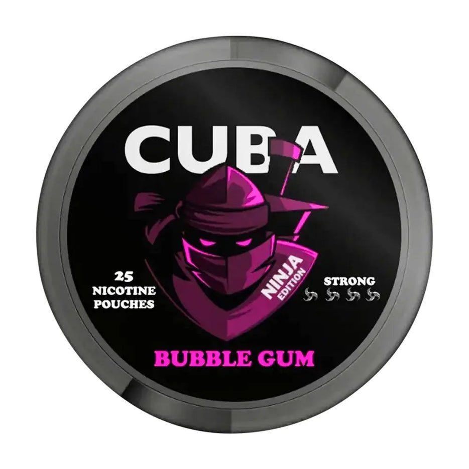 CUBA Ninja Edition Nicotine Pouches Box of 10 - Bubblegum
