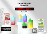 Defender F1 - 10000 Prefilled Pod Vape Kit ( Box of 5 ) - Blue Fusion