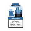 Defender F1 - 10000 Replacement Refill Pods ( Box of 10 ) - Blue Fusion