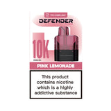 Defender F1 - 10000 Replacement Refill Pods ( Box of 10 ) - Pink Lemonade