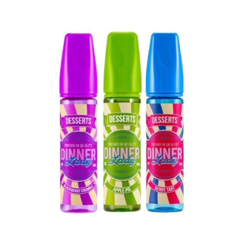 Dinner Lady Desserts 50ml Shortfill - Apple Pie