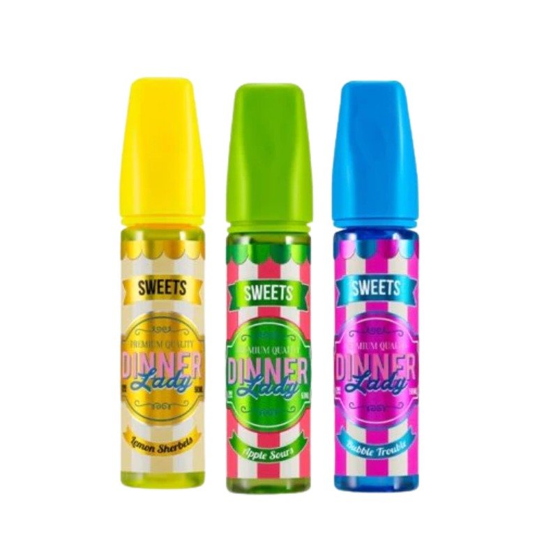 Dinner Lady Sweets 50ml Shortfill - Apple Sours