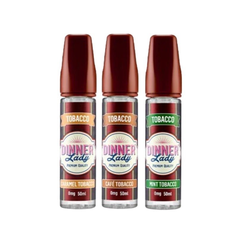 Dinner Lady Tobacco 50ml Shortfill - Cafe Tobacco