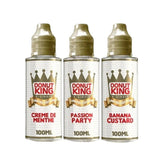 Donut King Limited 100ml Shortfill - Banana Custard