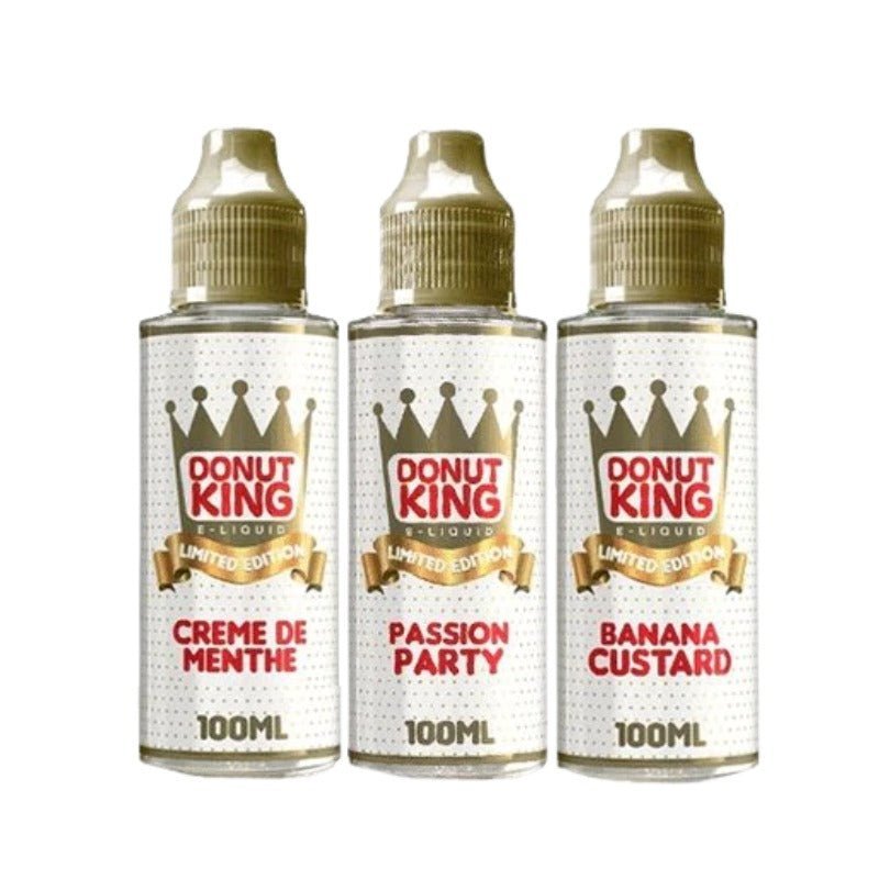 Donut King Limited 100ml Shortfill - Banana Custard