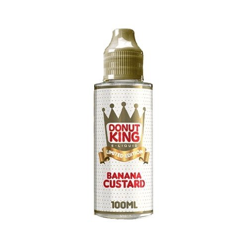 Donut King Limited 100ml Shortfill - Banana Custard
