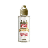 Donut King Limited 100ml Shortfill - Rhubarb Custard