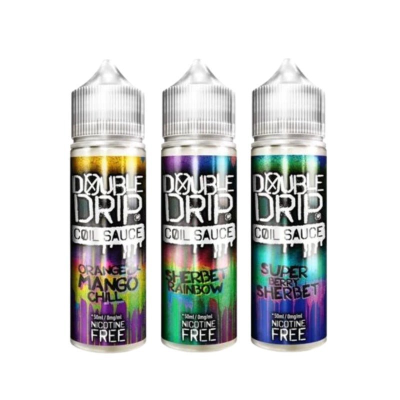 Double Drip 50ml Shortfill - Apple&Rhubarb