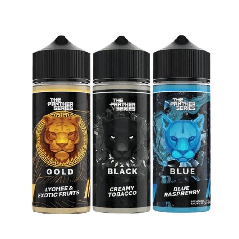 Dr Vapes Panther 100ml Shortfill - Black