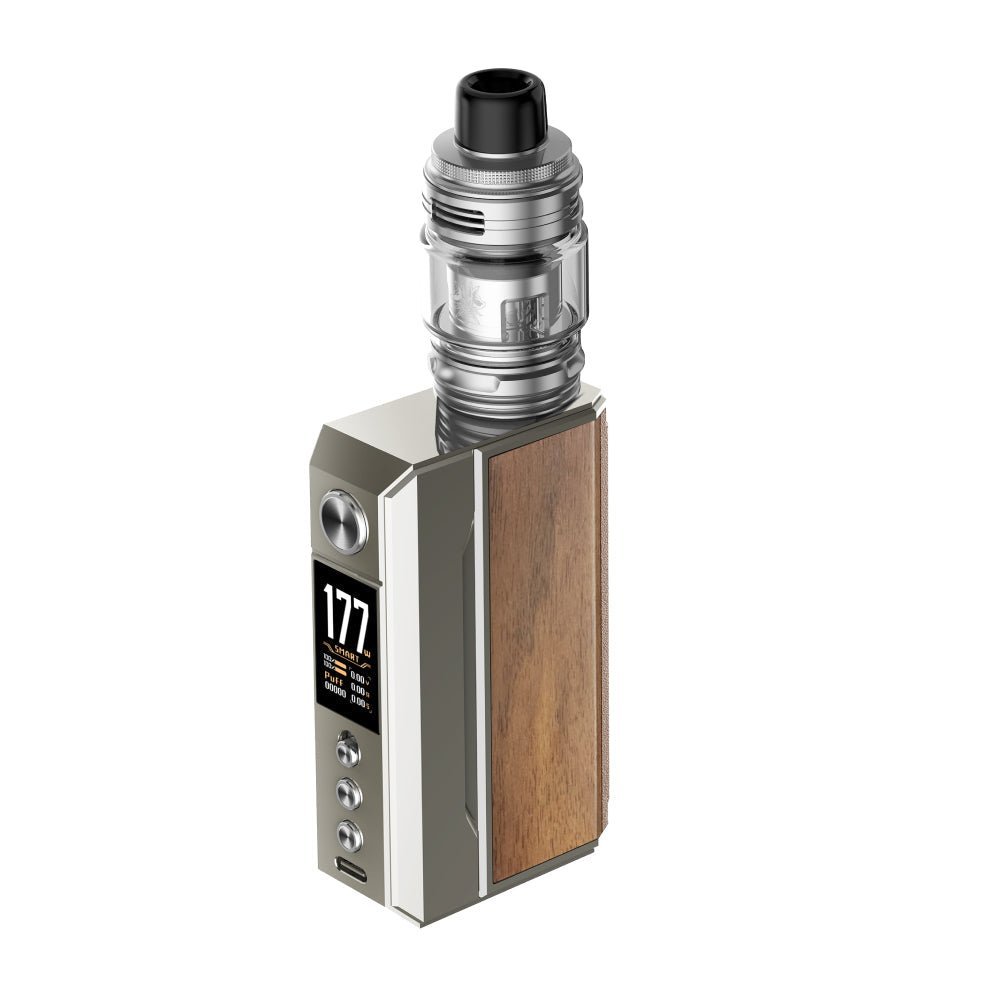 Drag 4 Vape Kit - Pale Gold + Walnut