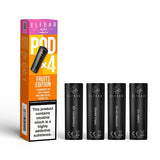 Elf Bar 4 - In - 1 Prefilled Replacement Pods - Box of 10 - Fruits Edition