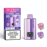 Elf Bar Dual 10K Prefilled Pod Vape Kit - Box of 5 - Grape Edition