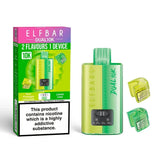 Elf Bar Dual 10K Prefilled Pod Vape Kit - Box of 5 - Lemon Edition