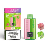 Elf Bar Dual 10K Prefilled Pod Vape Kit - Box of 5 - Strawberry Edition