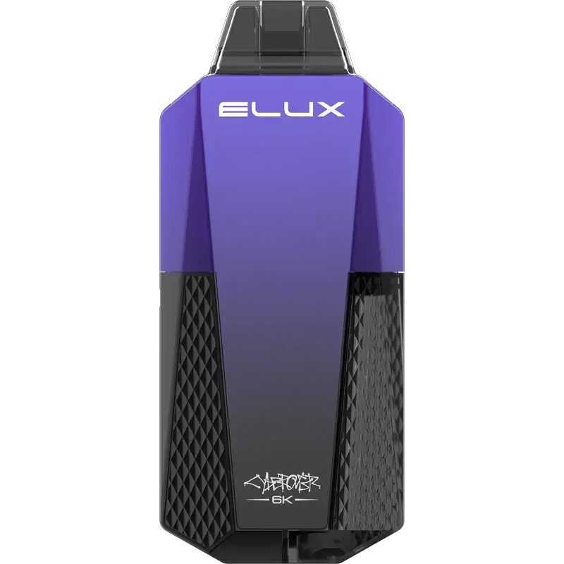 Elux Cyberover 6000 Disposable Vape Kit - Box of 10 - Blueberry Cherry Cranberry