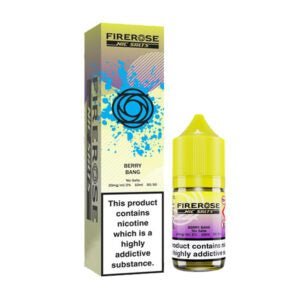 Elux Firerose 5000 Nic Salt E - Liquid 10ml - Box of 10 - Berry Bang